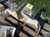 Bobcat backhoe mount bracket set P# 6539674