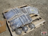Brass Drain Grate Rings 12 1/2