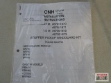 Case New Holland Stuffer Pickup Windguard Kit for Round Balers