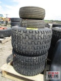 Cub cadet tires and wheels 2-11x4x5 and 2-18x9.5x8