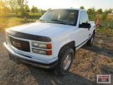 1996 GMC Sierra Pickup Truck, VIN # 1GTEK14R1TZ540441
