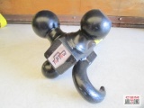 TopTow Tri-Ball Mount with Hook, fits 2