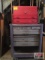 Rolling 7-drawer tool chest and red 2-drawer tool chest 26x18x33 and 11x24x11 *3