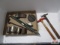 Bodywork tools, dollys, pry bars and 2 hammers *3