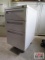 3-drawer metal cabinet, 14.75