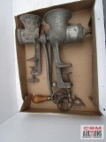 (2) Meat grinders *3