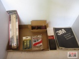 Lock guard, lockable drawer catches, sanding block, sand paper *4