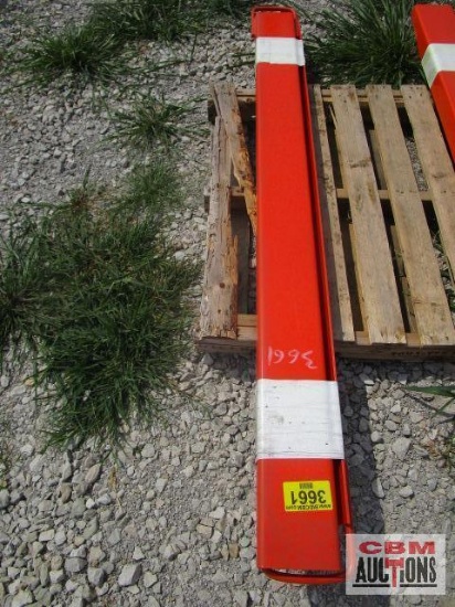 Unused TMG-FE72 72'' Forklift Fork Extension (to sell by pair) Specifications: 72? Long 6? Wide 2.5?