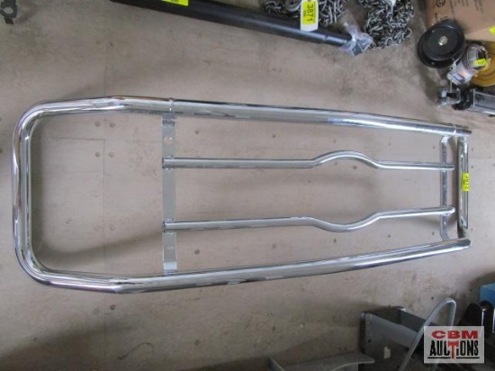 Chrome truck grill guard