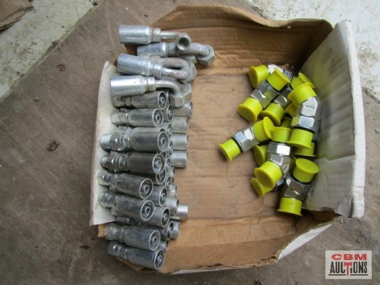 Assorted hydraulic fittings