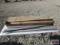 Metal rail spindles square black, 2 full boxes + 7, 44