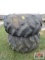 Pair of Goodyear dyna torque 28L-26 combine tires and 10 bolt wheels