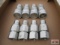 4 Sets of skid steer hydraulic hose quick couplers 4 female & 4 male for 1/2