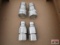 2 Sets of skid steer hydraulic hose quick couplers 2 female & 2 male for 1/2