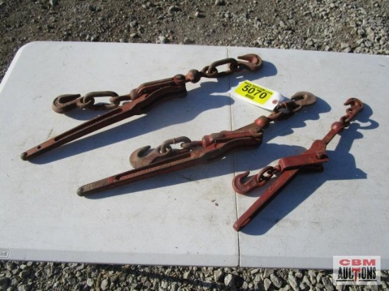 2- Chain binders 5/16"-3/8" and 1- Chain binder 1/4"... 3 X TIMES THE MONEY *D