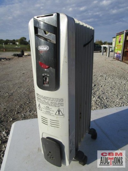 Delonghi...1,500 watt safe heater on wheels seller said works *D