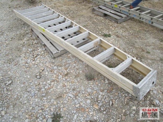 Werner Electro master 12' fiberglass ladder...