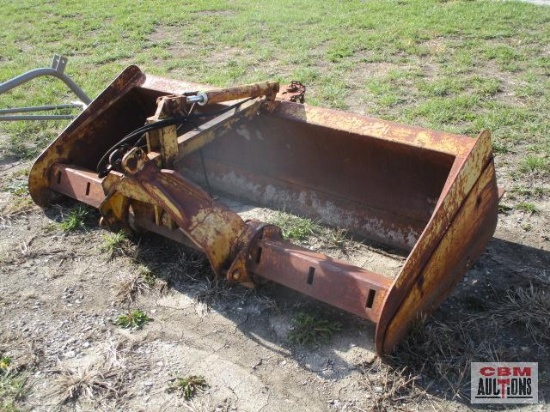 72" Box blade, 3pt, hydraulic adjust, Very well built and heavy duty