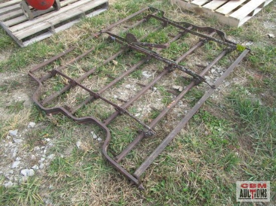5' Adjustable drag spike harrow