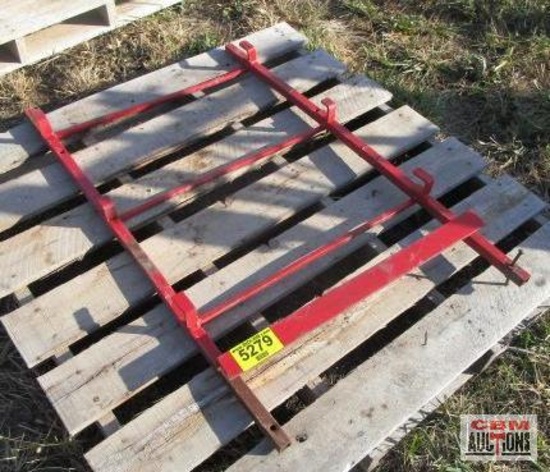 Heavy duty metal wall hanging rack 26"x44"