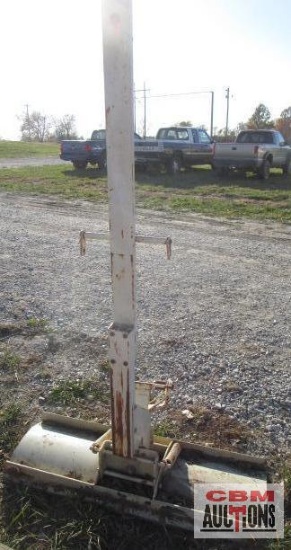 42" Lawn tractor snow plow blade