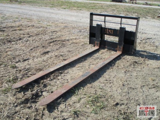 New Arrow extreme duty skid steer 96" pallet forks #9,000 cap extra strength skid steer pallet forks