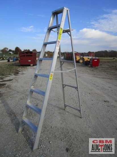 8' Aluminum step ladder M#428-08