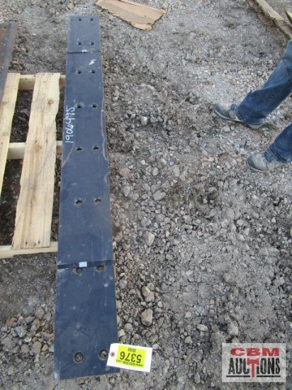 80" Bolt on steel cutting edge