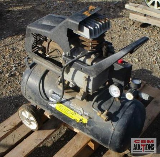 Central pneumatic 2hp 8 gal air compressor M#95386 unknown