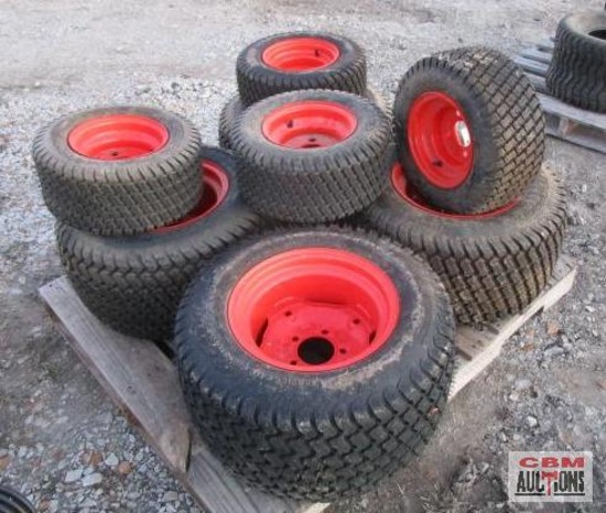4- 24x12x12 turf tires and wheels... 4-16x7.50x8 turf tires and wheels