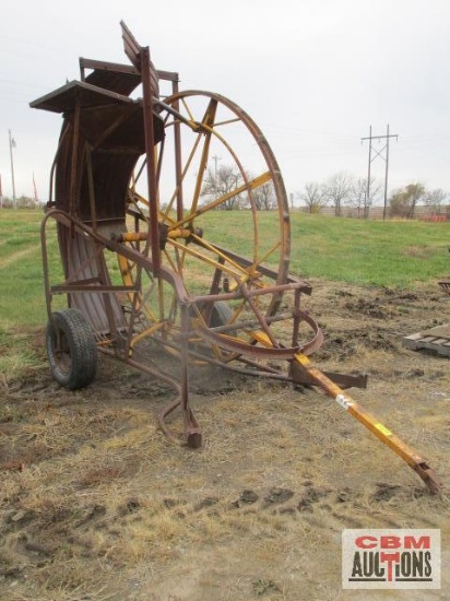 Ferris wheel square bale hay loader S#1764...