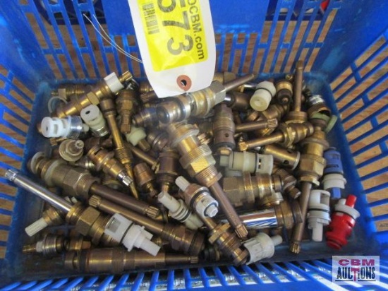 New plumbing faucet...brass valve stems...
