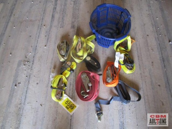 9- Assorted 1" straps