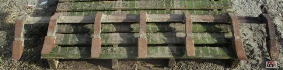 Skid steer bolt on tooth bar, 5' long