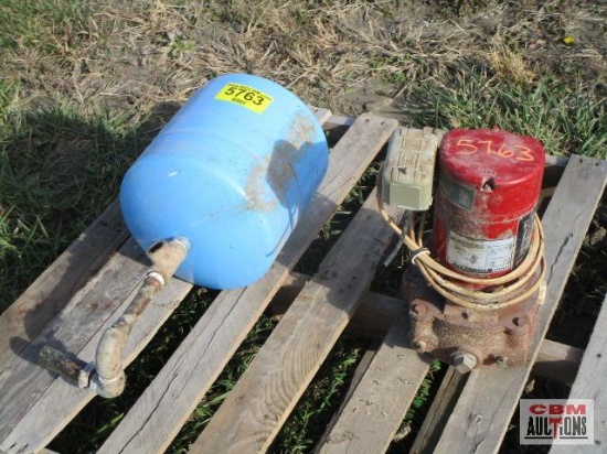 Red jacket quick set jet pump and pressure tank