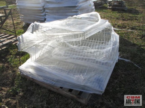 Pallet of wire merchandising...rack