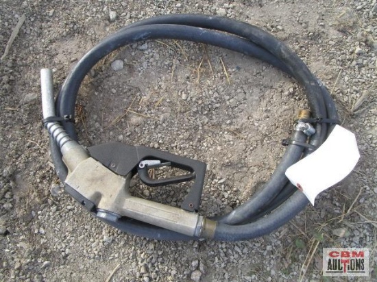 Gas nozzle with hose