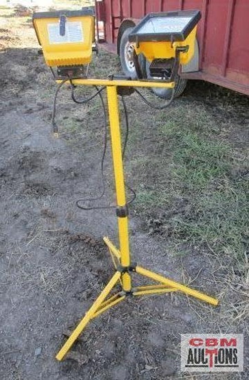 Regent halogen work light model #TQS1000, 120 volt