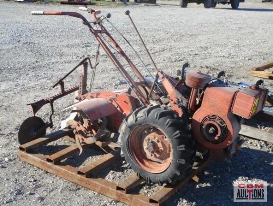 1956 Simplicity...Power trac...garden tractor tiller... Briggs & Stratton with plow attachment...S#8
