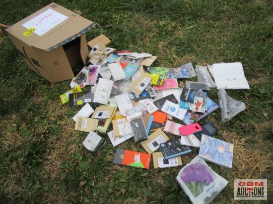 Amazon overstock box full of cell phone accessories MSRP over a $1,000