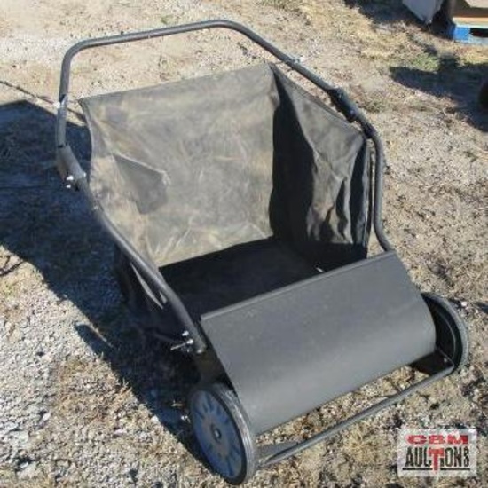 Push lawn sweeper