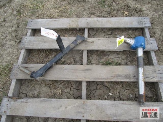 Front tractor spindle and & H&S Manufacturing...P#...BFR437 hay rake...arm...right hand,...