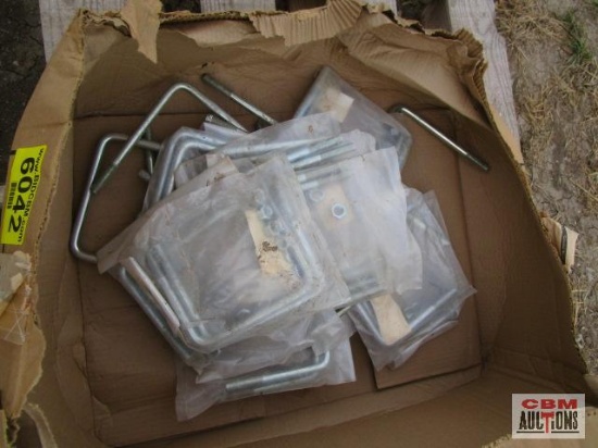 Lot of 5" x 7 "x... 5/8" bolts