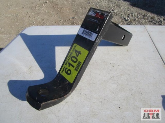 Go Tow 8" drop ball mount with 2" shank,...