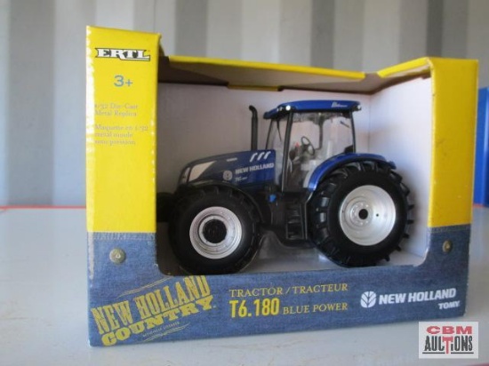 New Holland T6.180 1/32 die-cast toy tractor