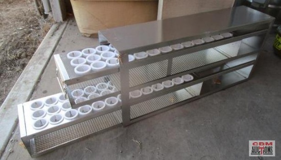 Core sample storage drawers