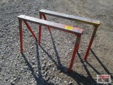 2 - Portable steel saw horses *D