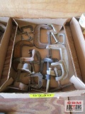 Flat of c clamps *C