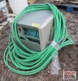 Ames ReelEasy garden hose reel and garden hose