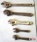 Adjustable Wrenches Assorted Sizes